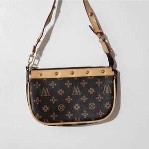 Shoulder Bag Purse pochette Brown